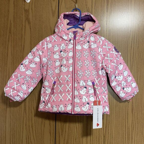 NWT Obermeyer Girl’s 5 Obermeyer Ashor Hooded Jacket Snow Coat - Picture 1 of 8